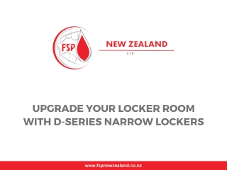 Upgrade Your Locker Room with D-Series Narrow Lockers