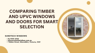 comparing timber and upvc windows and doors