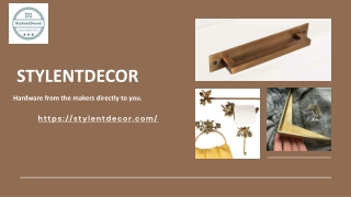 Antique Brass Cabinet Pulls- Stylentdecor