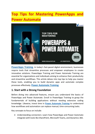 PowerApps and Power Automate Training | PowerApps Online Training