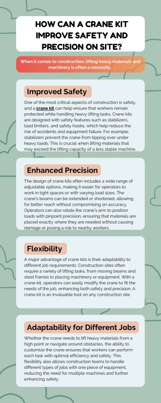 How Can a Crane Kit Improve Safety and Precision on Site?