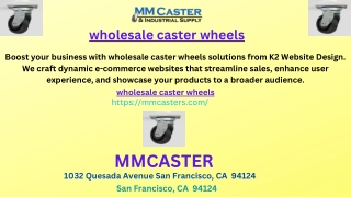 wholesale caster wheels