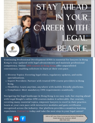 Stay Ahead in Your Career with Legal Beagle