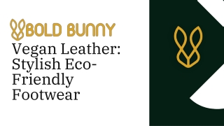 Step into Style with Vegan Leather Shoes