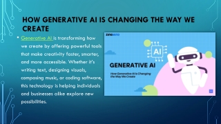 How Generative AI is Changing the Way We...