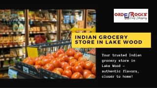 Indian Grocery store in Lake Wood