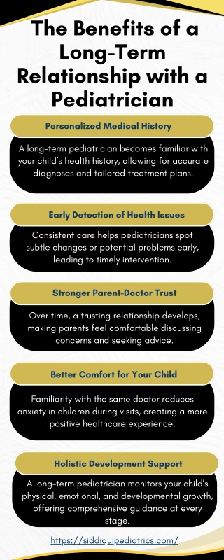 The Benefits of a Long-Term Relationship with a Pediatrician