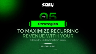 easy subscriptions 05 strategies