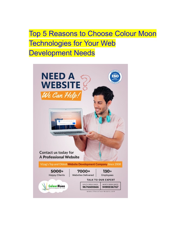 top 5 reasons to choose colour moon technologies