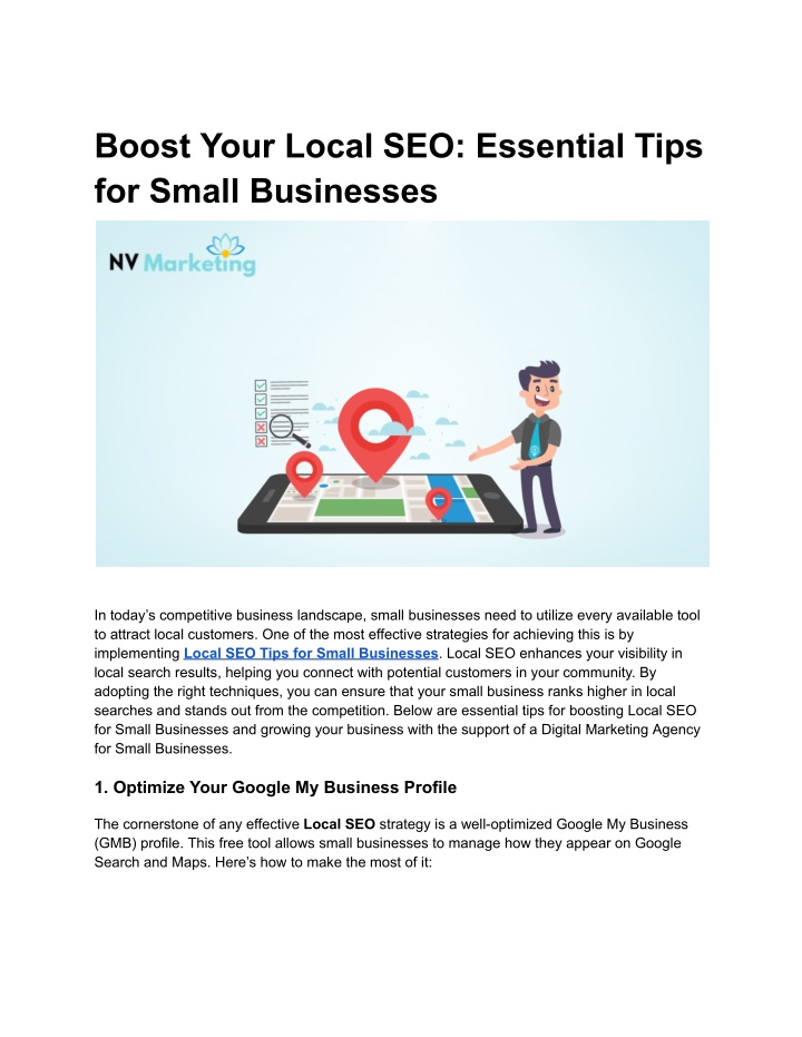 boost your local seo essential tips for small