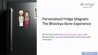 Personalized Fridge Magnets Online in India - Bhootiya Store