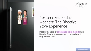 Personalized & Customized Fridge Magnets Online in India