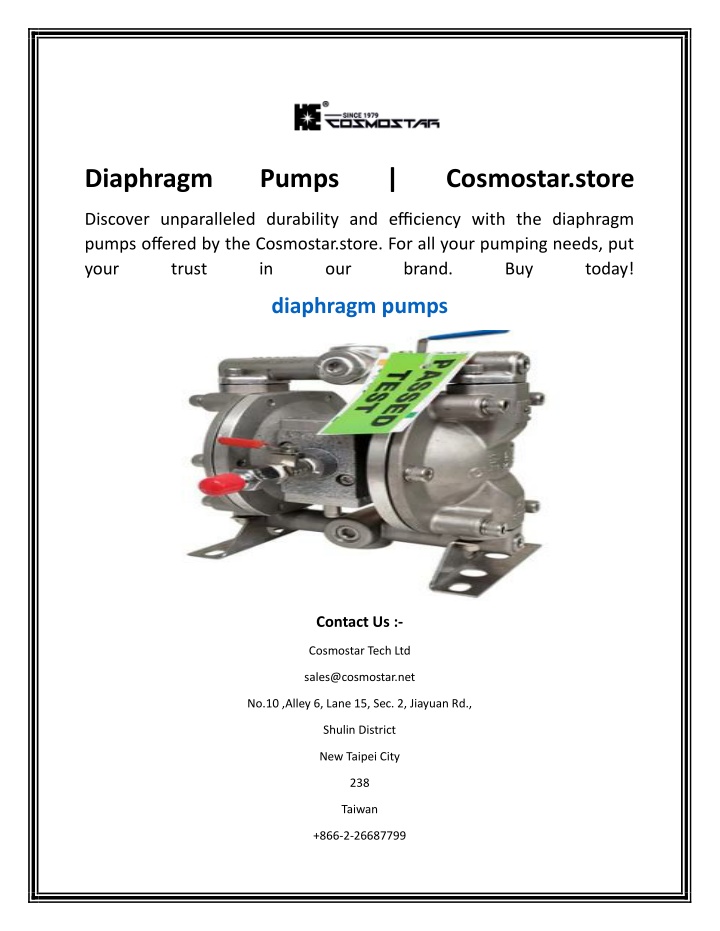 diaphragm