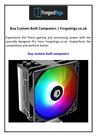 buy custom built computers forgedrigs co uk
