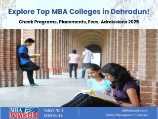 MBA Colleges In Dehradun