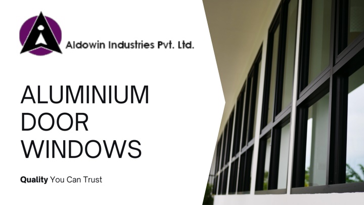 aluminium door windows