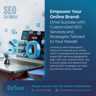 Empower Your Online Brand - Drive Success with Customized SEO Services and Strategies Tailored to Your Needs!