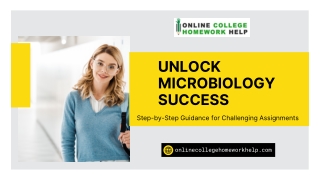 unlock microbiology success