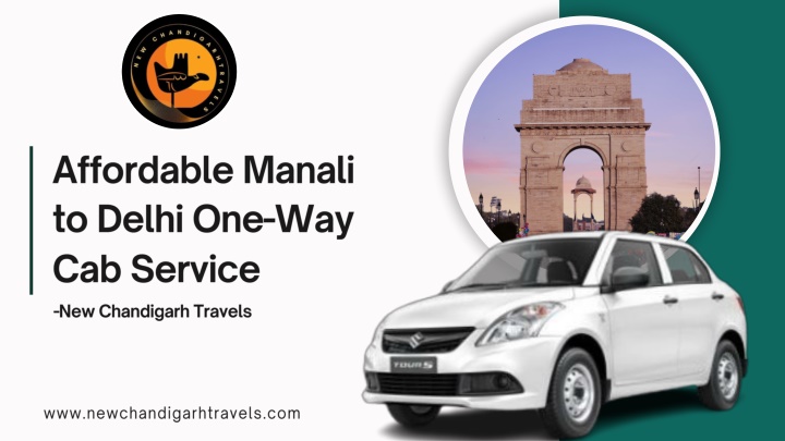 affordable manali to delhi one way cab service