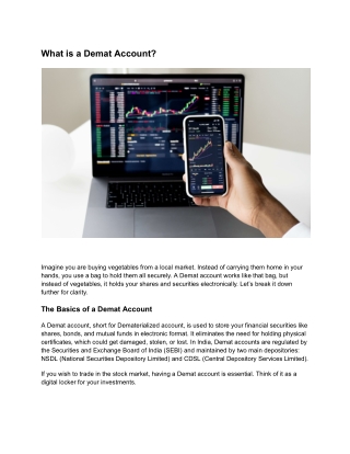 What is a Demat Account