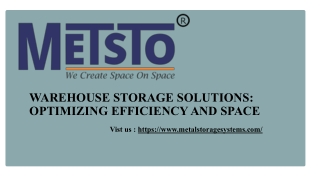 Warehouse Storage Solutions Optimizing Efficiency and Space