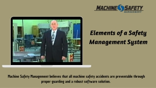 elements of a safety management system