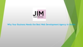 Why Your Business Needs the Best Web Development Agency in Dublin