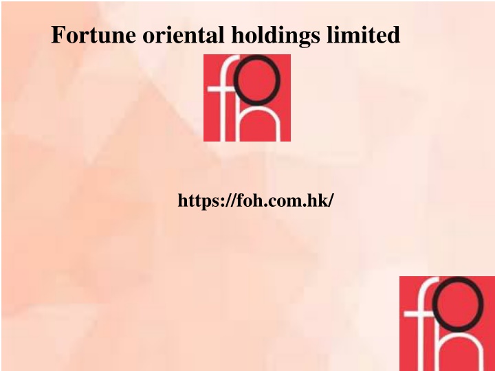 fortune oriental holdings limited