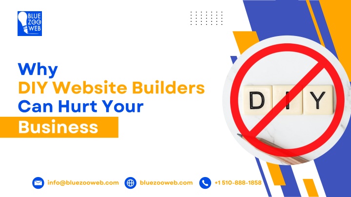 why diy website builders can hurt your business