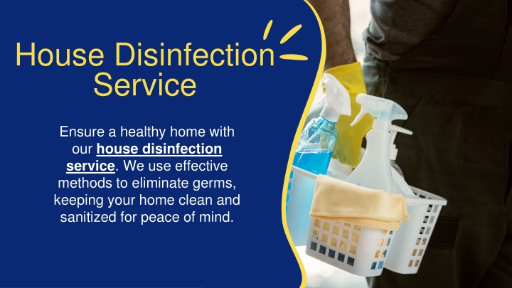 house disinfection service