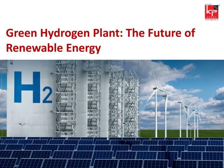 green hydrogen plant the future of renewable