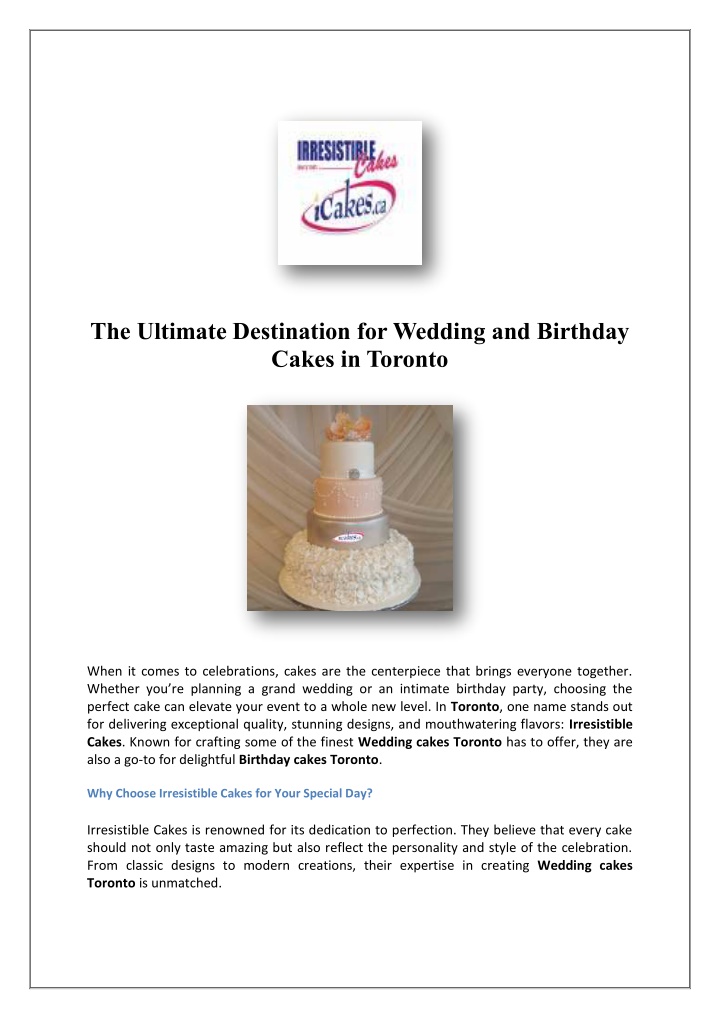 the ultimate destination for wedding and birthday