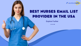 best nurses email list provider in the usa