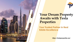 your dream property awaits with tesla properties