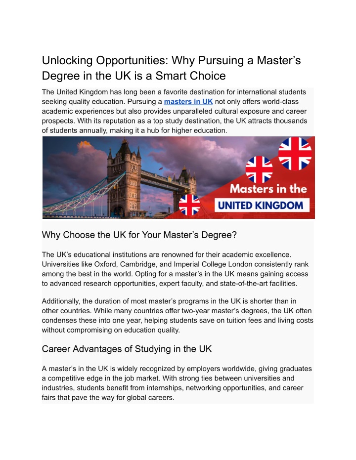 unlocking opportunities why pursuing a master