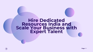 Hire Dedicated Resources India and Scale Your Business with Expert Talent