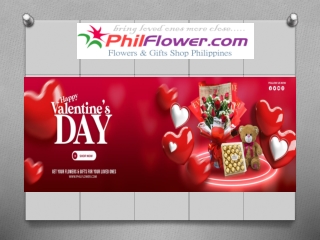 Send Valentines Gift to Philippines