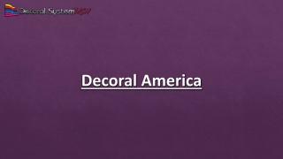 Explore Unique Powder Coating Patterns by Decoral America for Stunning Finishes