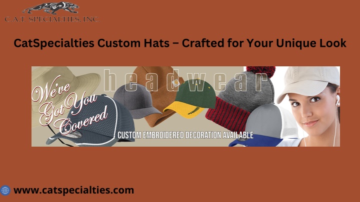 catspecialties custom hats crafted for your