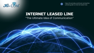 HI-COM , Internet Leased Line