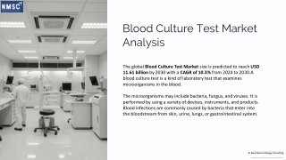 Blood Culture Test Market Size and Share Analysis