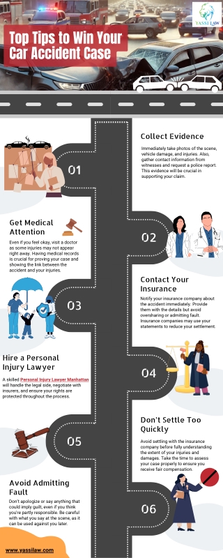 Top Tips to Win Your Car Accident Case