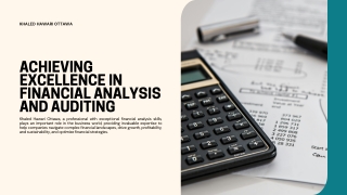 Khaled Hawari Ottawa on Improving Financial Performance