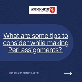 perl assignment help