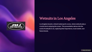 Best Wetsuits in Los Angeles