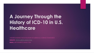 A Journey Through the History of ICD-10 in U.S. Healthcare