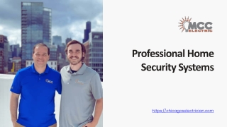 Professional Home Security Systems - www.chicagoselectrician.com