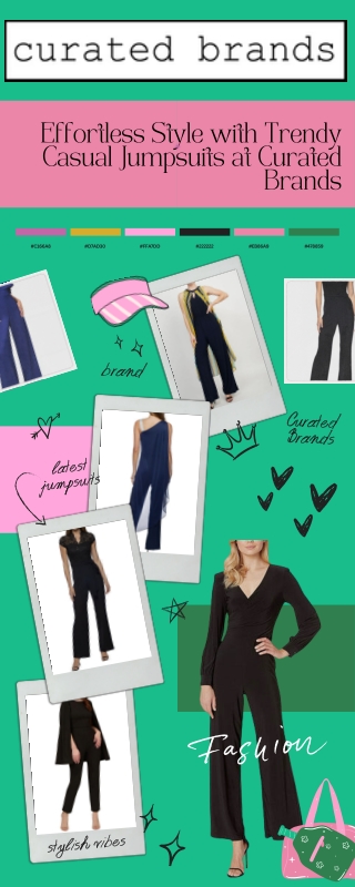 Effortless Style with Trendy Casual Jumpsuits from Curated Brands