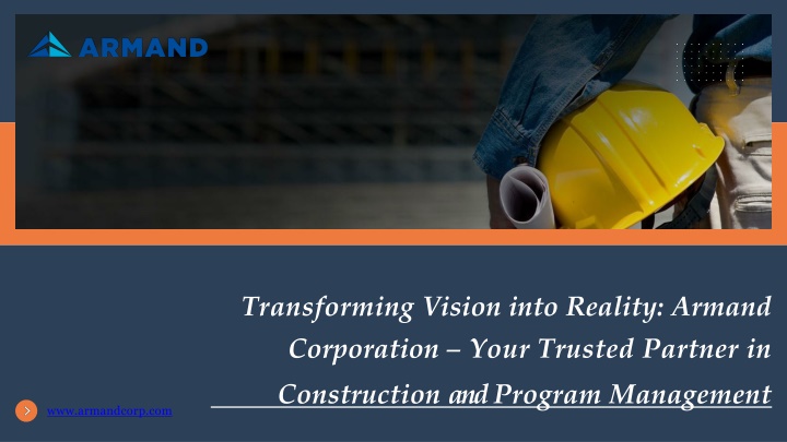 transforming vision into reality armand