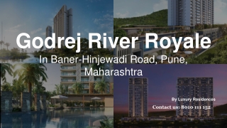 Godrej River Royale Pune | Resale, Price list & Available Apartments for Sale